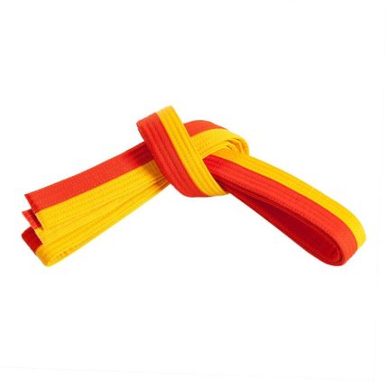 Custom Two-Tone Martial Arts Belt