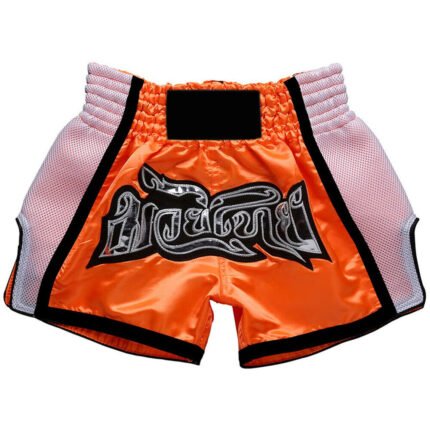 Mesh Panel Muay Thai Shorts | Custom Satin