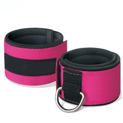 Custom Pink Padded Ankle Straps | Wholesale Cuffs