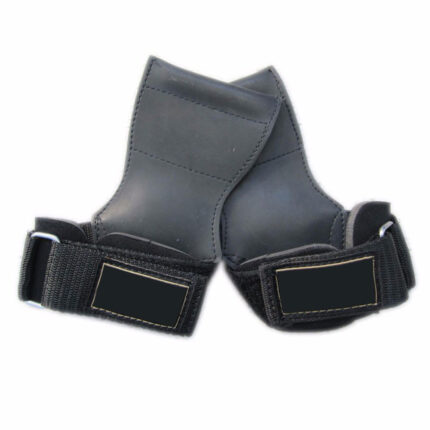 Custom Classic Lifting Grips | Black Leather